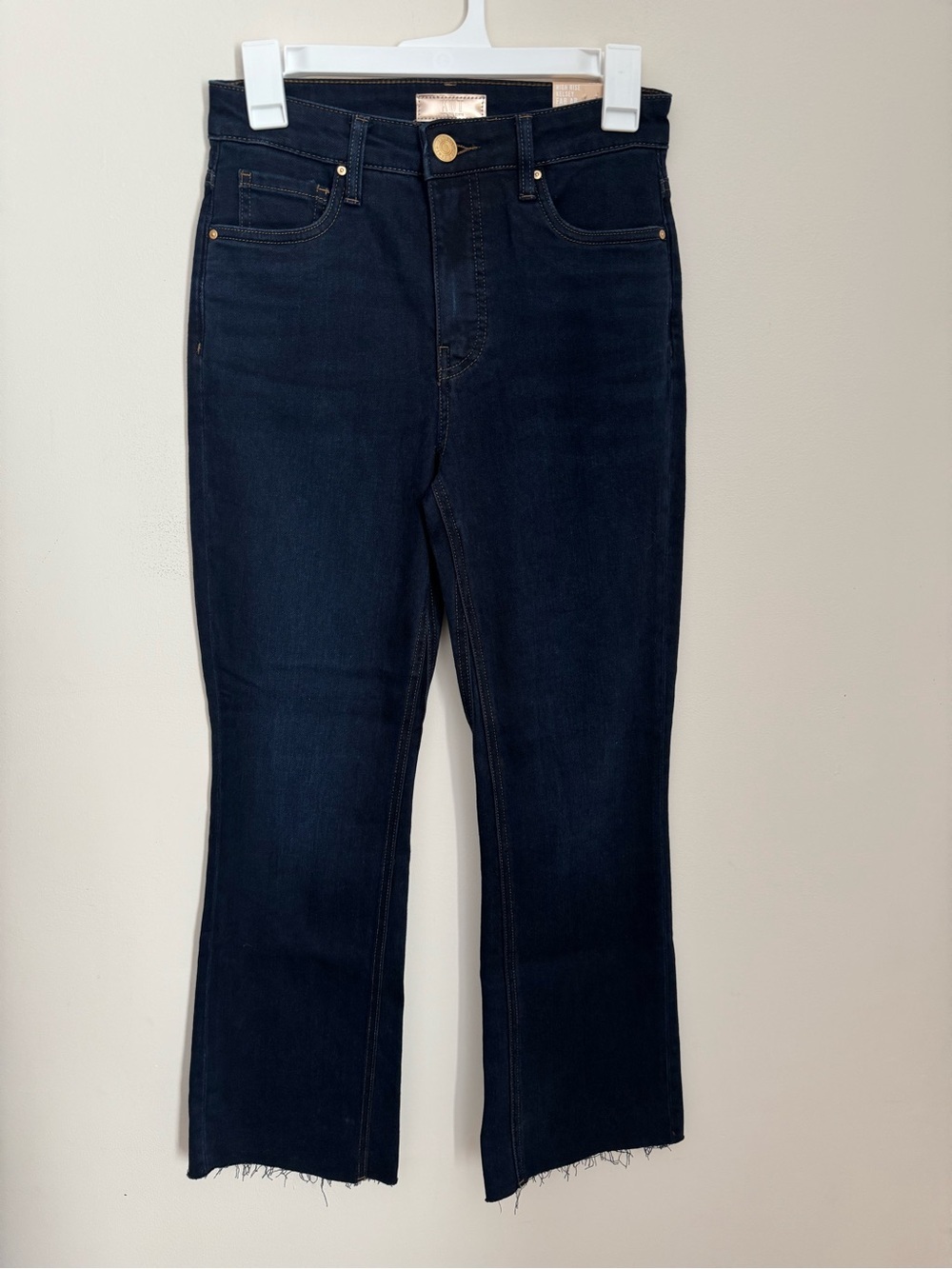Kut From The Kloth Kelsey Fab Ab Ankle Flare High Rise Jeans Women’s Size 0 NWT - Picture 2 of 8